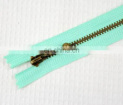 15cm Colorful Unique Bronze Zipper For Fabric photo-5