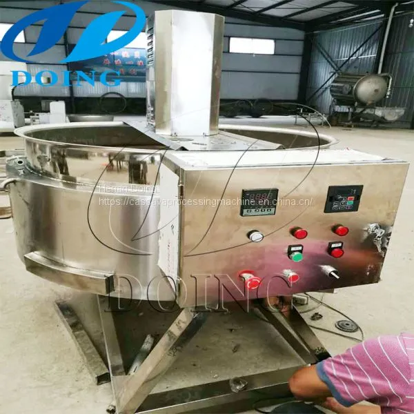 Full Stainless Steel Garri Frying Machine photo-2