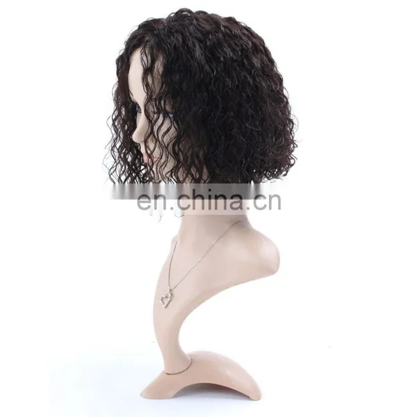 Wholesale Factory Price Customized Curly Brazilian Hair Bob Wig photo-3