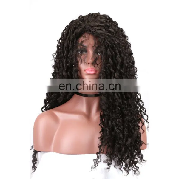 Brazilian Virgin Hair Preplucked Deep Wave Full Lace Human Hair Wig photo-2
