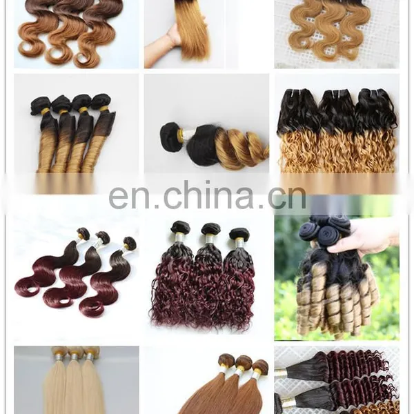 2016 New Ombre Remy Crochet Brazilian Human Hair Extension Factory Wholesale Crochet Braids With Human Hair photo-5