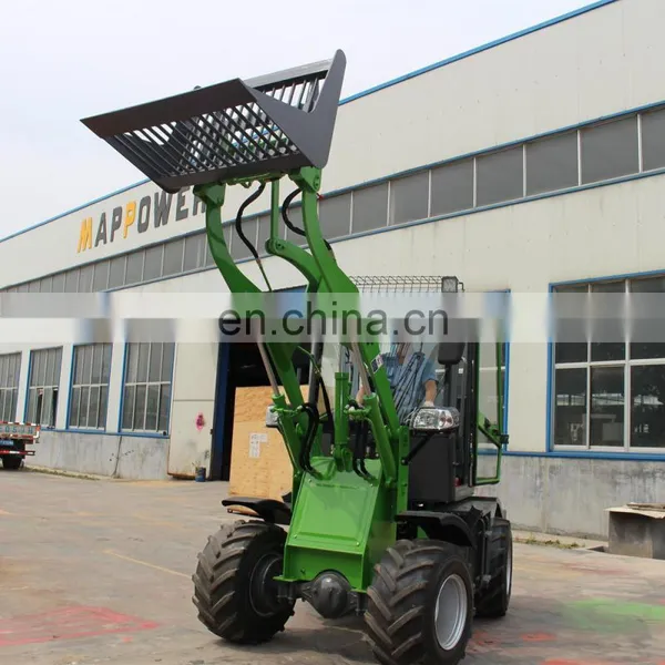 0.8ton Articulated Wheel Loader, Wheel Loader With Joystick Control, Loader With Quick Hitch photo-4