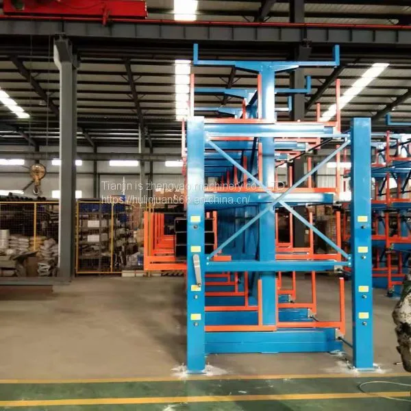 Shake the Cantilever Shelf Crane for 6 Meters to 12 Meters of Profile Steel, Channel Steel Angle Steel Round Steel Pipes photo-3