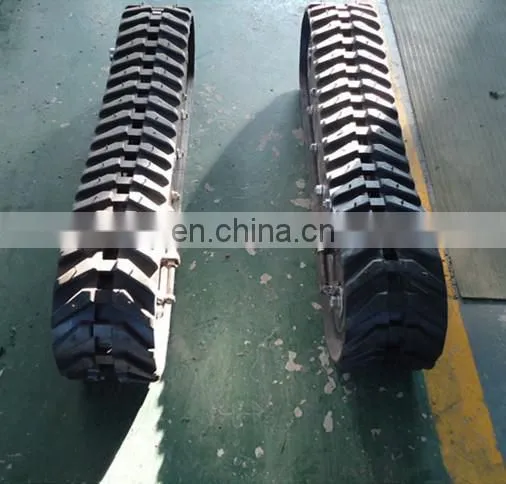 DH80 Rubber Track,DH80 Excavator Rubber Track Belt,DH80 Track Shoe photo-4