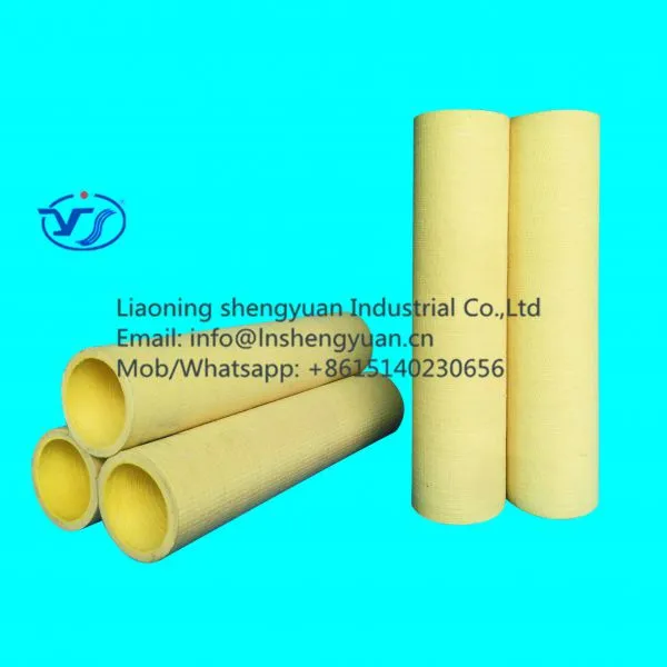 Customized Roller Covers Needle Punched PBO Kevlar Ultra High Temperature Resistant Aluminum Profile Industry Used photo-2