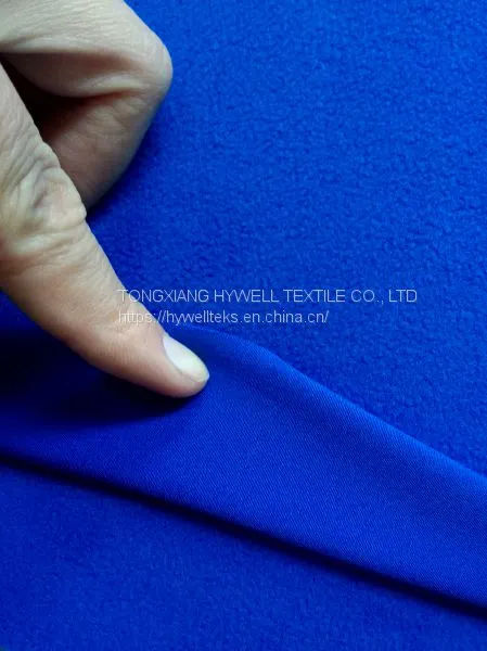 96% Polyester 4% Spandex Softshell Jacket Fabric photo-2