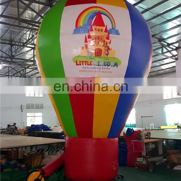 5m Tall Outdoor Advertising Inflatable Ground Balloon Hot Air Balloon For Event Decoration on Sale photo-2