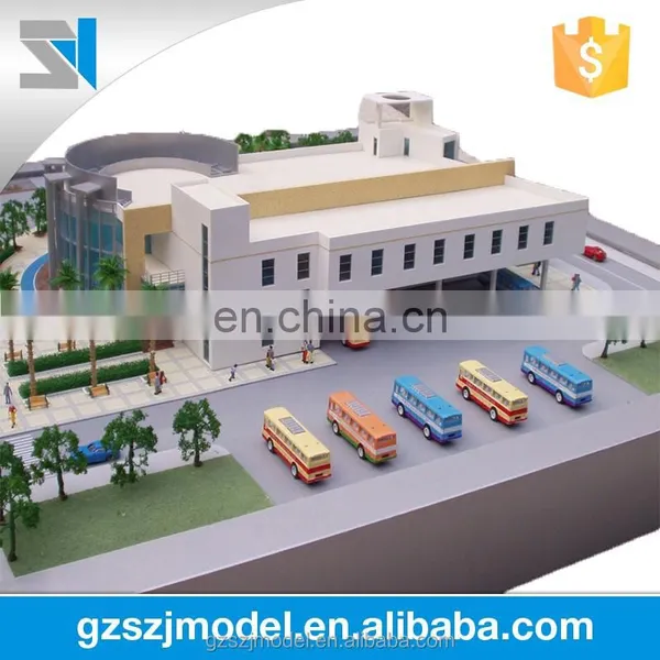 ABS 3d Miniature Building Model / Architecture Scale ho Model photo-2