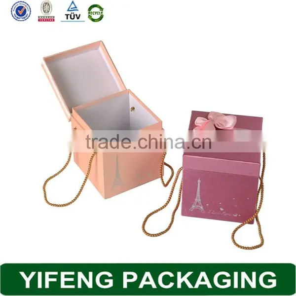 2015 Professional High Quality Custom Fold Packing Cardboard Box With Handle photo-2