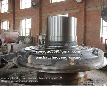 Overflow Ball Mill Tugwheel End Cover Hollow Shaft
