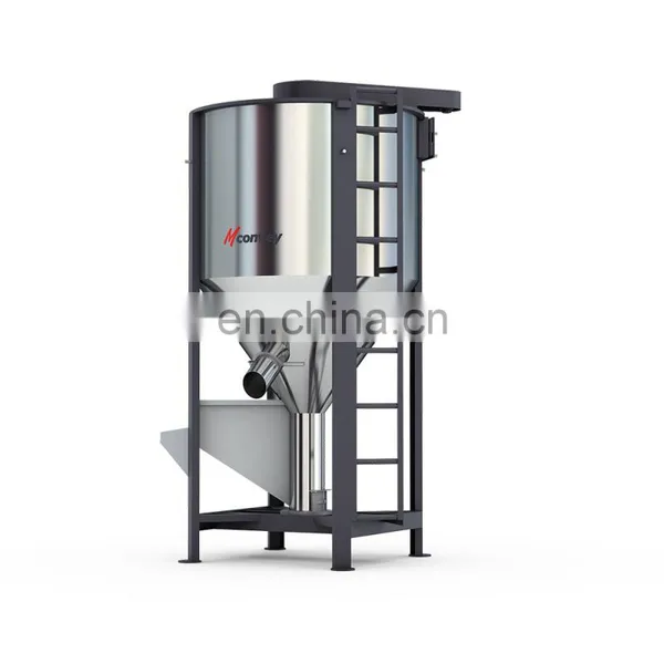 CE Standard 304 Stainless Steel Plastic Granules Mixing Machine Plastic Pellets Mixture Vertical Plastic Mixer P10 Machine photo-3