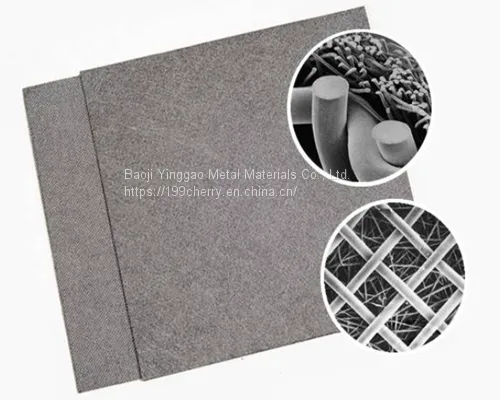 High Porosity Metal Nickel Fiber Felt photo-4