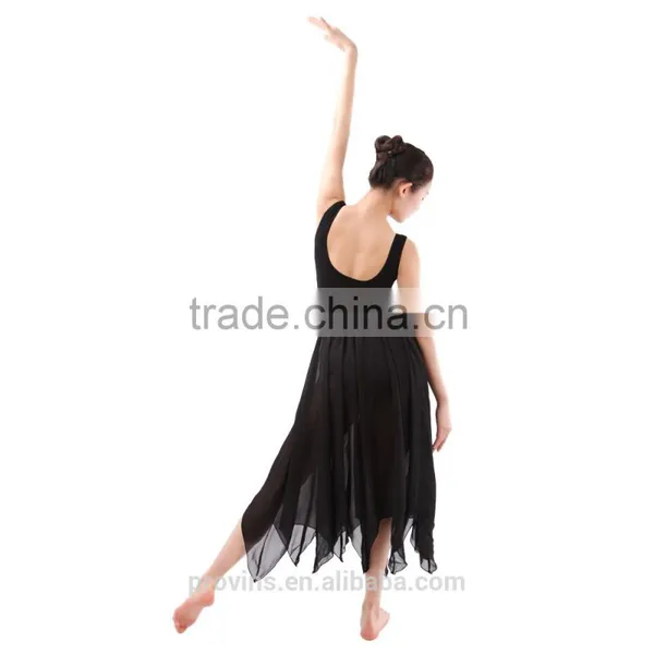 Ballet Ballroom Leotard With Chiffon Long Skirt (4313) photo-3