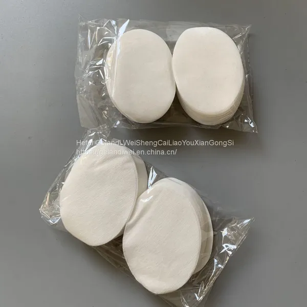 6*8.5cm Disposable Cotton Pad 100 Pieces/bag Makeup Remover Cotton Non-woven Gauze Swab photo-4