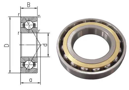 65bnr19s Angular Contact Ball Bearings Worm Gear Drive Slew Drive High Strengthen Slewing Drive photo-4