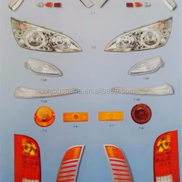 Bus Coach Left Right Combination Tail Light 4133-00022 4133-00006 For Kinglong Golden Dragon Higer Zhongtong photo-6