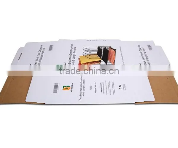Chinese Supplier Color Printing Corrugated Carton Package Cardboard Paper Small White Boxes photo-6