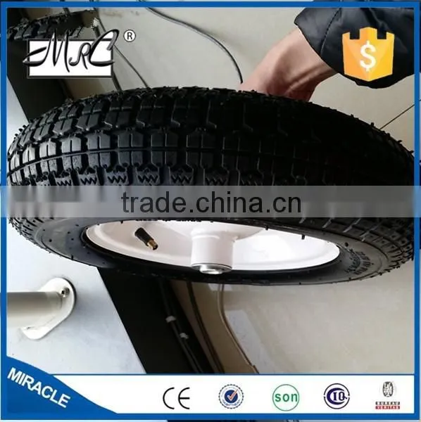 Wholesale Colorful Wheelbarrow pu Foam Wheel 3.50-8 Tubeless Wheel photo-3