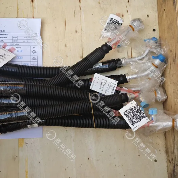 SANY Excavator AC Hose Assembly 1415020011 Compressor to Condenser Line for SY Series Loader Crane Cooling System Spare Parts photo-2