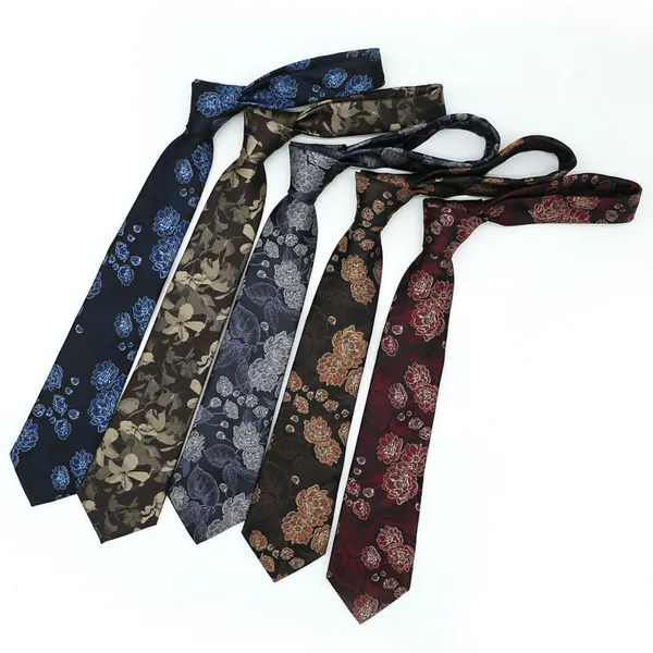Men's Tie Cufflinks Pocket Towel Set Wholesale Business Men's 8CM Hand-drawn Necktie Small Square Scarf Wedding Party Boys photo-3