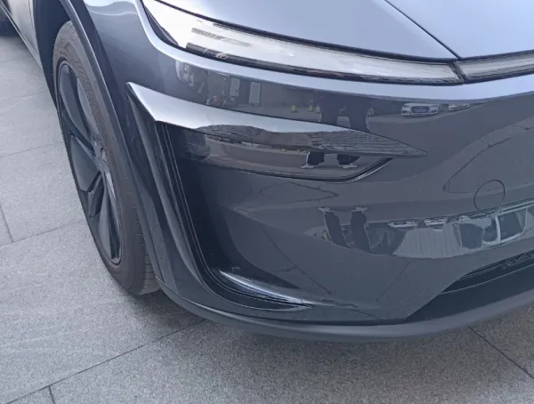 Fog Light Decoration Trim for Model Y Juniper, Glossy Black