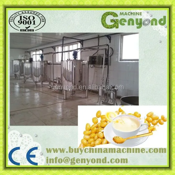 High Quality Soya Milk Making Machine / Soy Milk Processing Line photo-5