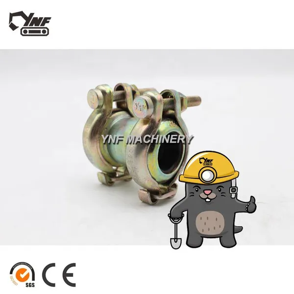 Excavator EC240B EC210B Pipe Hose Coupling VOE 14545883 14504230 14531072 14531075 photo-5