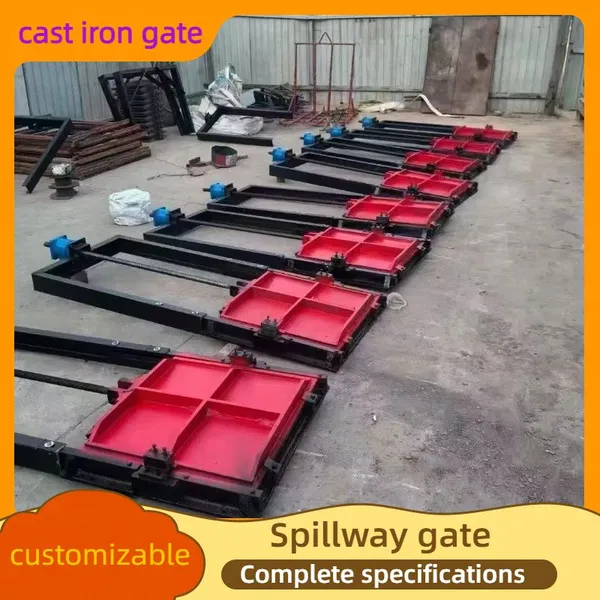 Custom Municipal Cast Iron Sluice Gate Long Lifespan Water Regulating Gate for City Water Treatment System photo-5