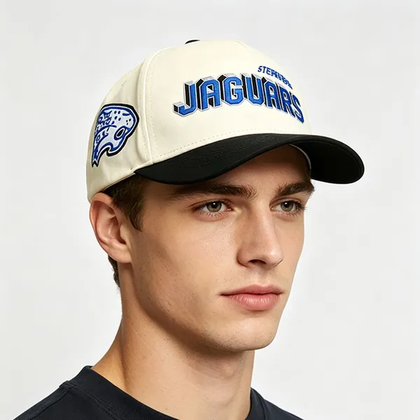 Custom Mens XXL XL ODM 5 Panel Embroidered Logo Curved Brim Bill Snapback Fitted 2 Tone 2-tone Baseball Caps Gorras Hats for Men photo-2