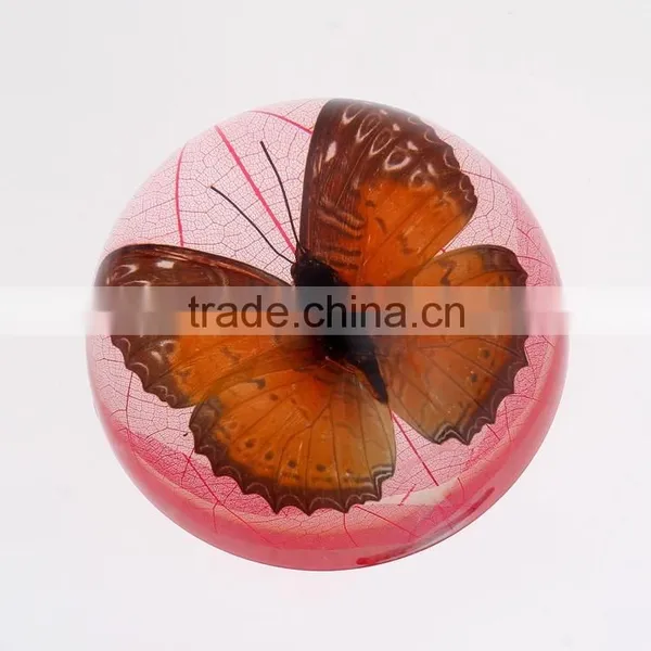 2016 New Design Paperweight With Real Butterfly photo-2