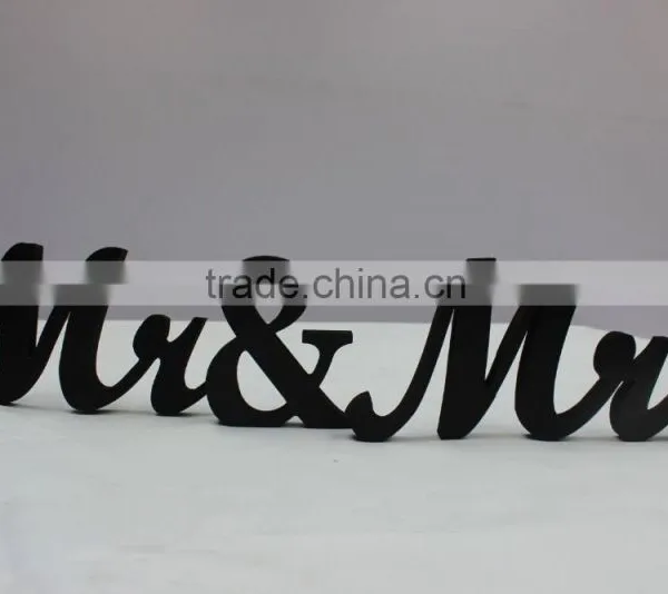 Home Family Wooden Letters Mr&mrs Decoration photo-2