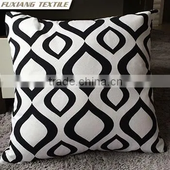 Classic Geometry Poly-cotton Household French Rural Style Cushion photo-2