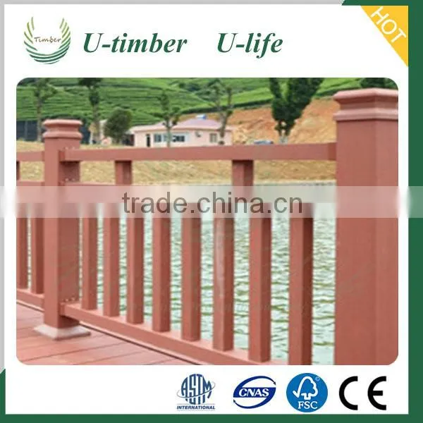 Bright Luster Outdoor Use WPC Composite Stair Railing photo-3