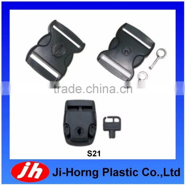 Key Lock Lockstitch Lockable Plastic Buckle Latch