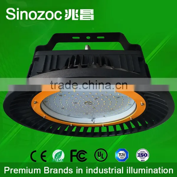 Sinozoc China Supplier Wholesale Ip65 150w 185watt Led High Bay Light Ufo/lamp UFO Design Led High Bay Light UFO 200w