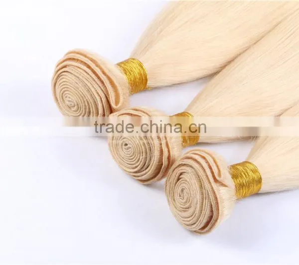 Cheap Quality Virgin Human Hair Cheap Blonde Hair Bundles photo-6