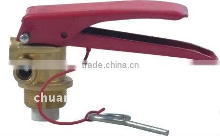RED Handle Powder Extinguisher Valve