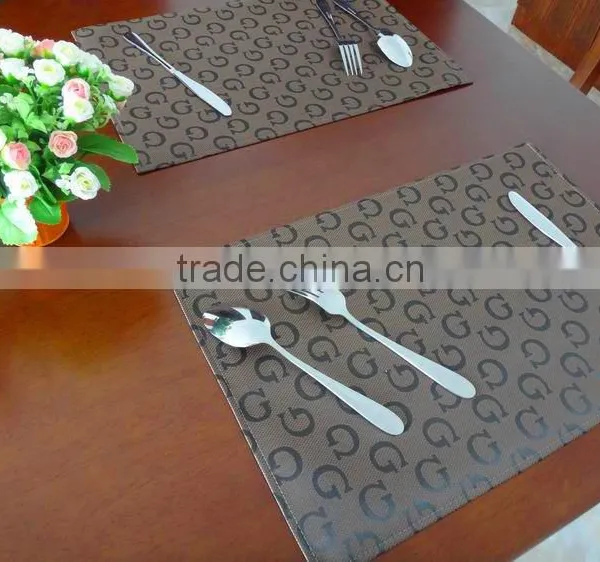 High Quality Pvc Placemat Hotel Restaurant photo-2