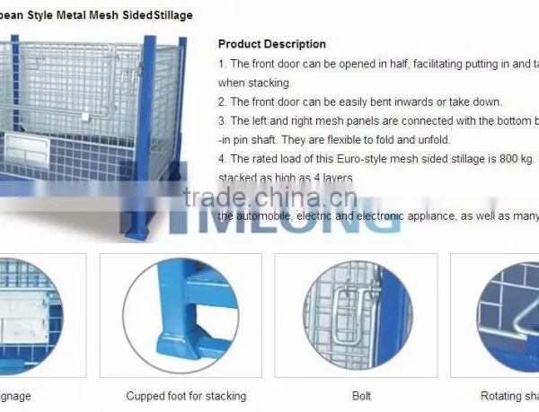 Collapsible Powder-coated Wire Mesh Basket photo-3