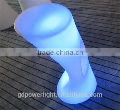 New Fashion Led PE Bar Stool Chair With Remote Control photo-3