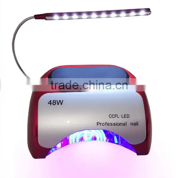 IR Sensor 48W UV LED Nail Lamp CCFL+LED Lights Nail Art Machine photo-2