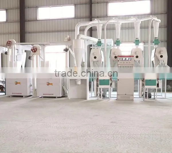 Fully Automatic Corn Flour Milling Machine/corn Hominy Machinery Plant With Price photo-2