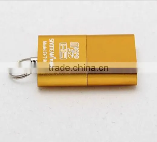 High Speed Mini Smart USB 2.0 Card Reader SD TF T-Flash Memory Card Reader Adapter photo-5