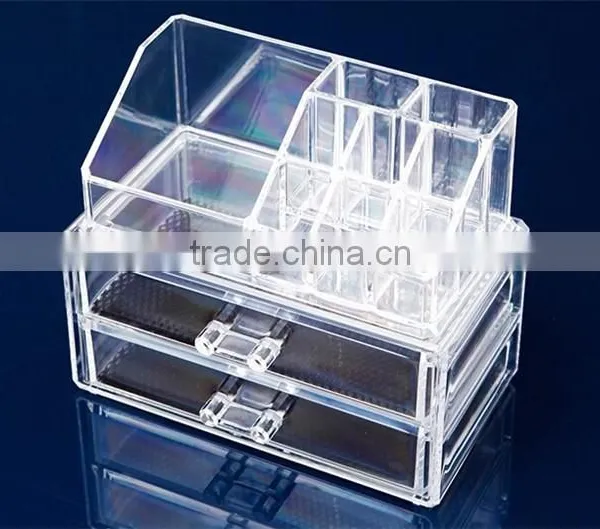 Small Plastic Drawer Makeup Display Box photo-3