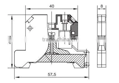 SEK-6JD Grounding Screw Terminal Block photo-6