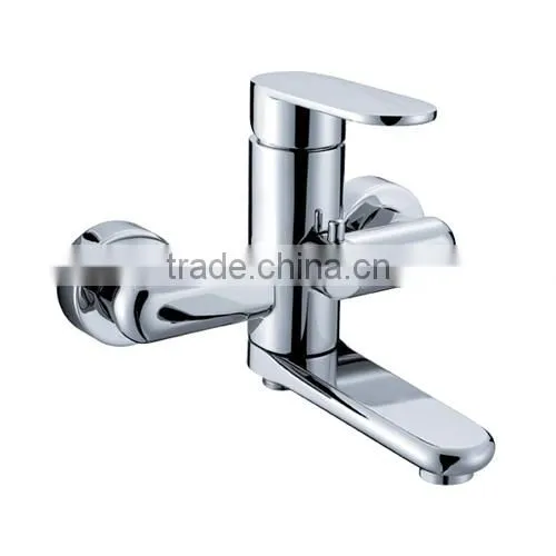 Bathroom Faucet Ceramic Cartridge Chrome Plated Brass Basin Sink Faucet photo-5