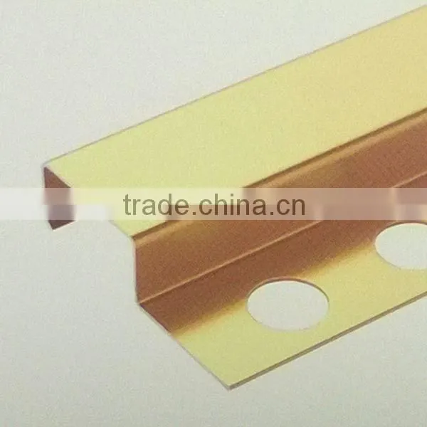 Aluminum Anodizing Flooring Profile for Tile Trim photo-3