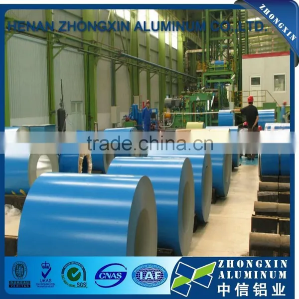 0.21mm-0.4mm Good Quality PVDF Painted Color Aluminum Coil photo-4