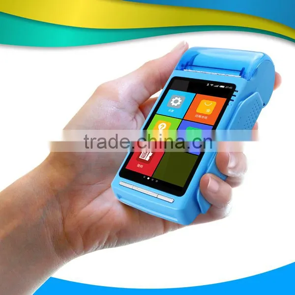 Good Design 4 Inch Screen Size Android Pos Terminal With Embedded Barcode Scanner Module,card Reader,thermal Printer------Gc068 photo-5