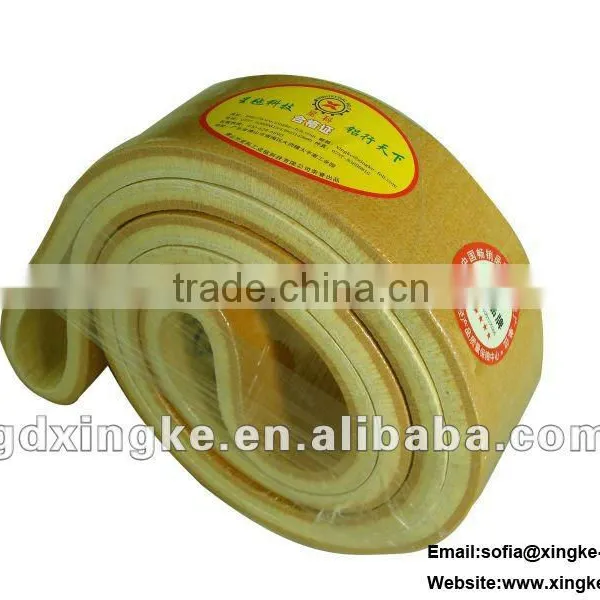PBO conveyor belt for aluminium extrusion